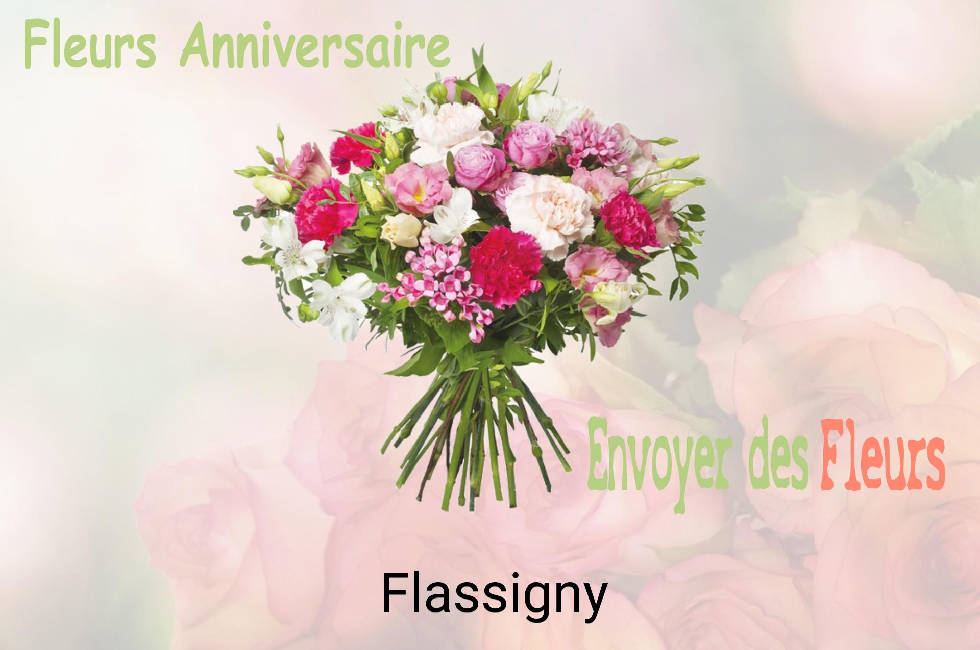 Bouquet de fleurs d’anniversaire livré à Flassigny